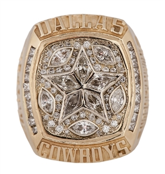 1995 Dallas Cowboys Super Bowl Champions Player Ring (Fleming)